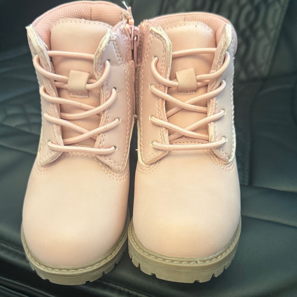 Pink Size 8 Little Girls Boots